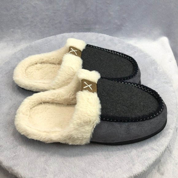 New Without Box Homitem Men's Fleece Lined Slippers Size Large 11-12 *UK 10-11 - Picture 1 of 7